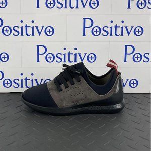 Bally Avro Dark Grey Suede Low Top Sneakers US 6